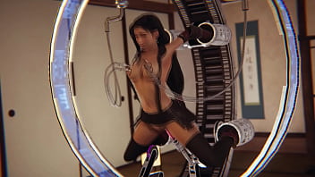 Final Fantasy 7 Remake Tifa Lockhart In Sex Machine 3D Porn