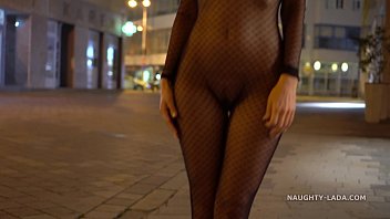My Mesh Outfit In Public At Night