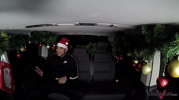 Wild Group Fuck In The Take Van Christmas Edition