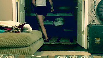 Videoing Horny Stepmom Folding Clothes While Daddy Is Away Makes Barecvelvet Want To Moan