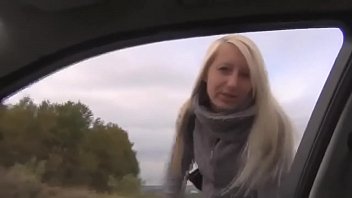Sexy Blonde Blue Eyed German Amateur Takes A Load Of Cum On Her Tongue And Swallows Every Drop