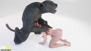 Utie Bitch Mating With Furry Big Cock Monster 3D Porn Wild Life