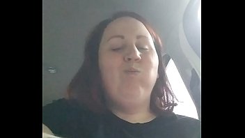 Chubby BBW Eats In Car While Getting Hit On By Stranger