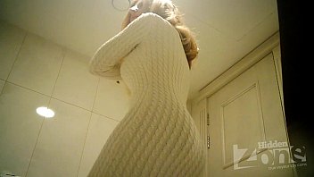 Beautiful Blonde In Toilet Shaved Pussy And Anus Closeups