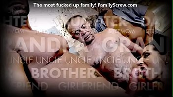 Skinny Slut Fucking The Family