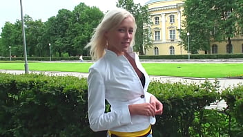 Czech Babe Picked Up Outdoor For Anal
