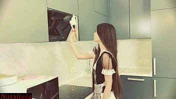 Helpless Maid Got Stuck And Desperately Called For Help Natalissa