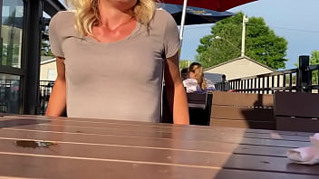 Innocent Blonde Milf Wears Huge Anal Plug And Remote Vibrator In Public Cumplaywithus2