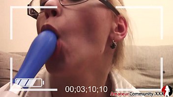 Ugly Housewife Paid To Test Dildo