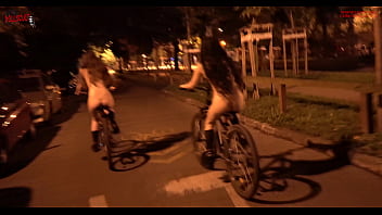 Riding Our Bike Naked Through The Streets Of The City Dollscult