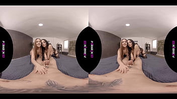 Pornbcn VR Trio En POV Con Dos Latinas Calientes Ginebra Bellucci Y Katrina Moreno 4K Realidad Virtual 180 3D Completo Aqu