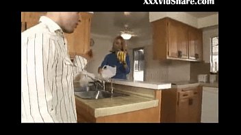 Horny Wife Fucked In The Kitchen